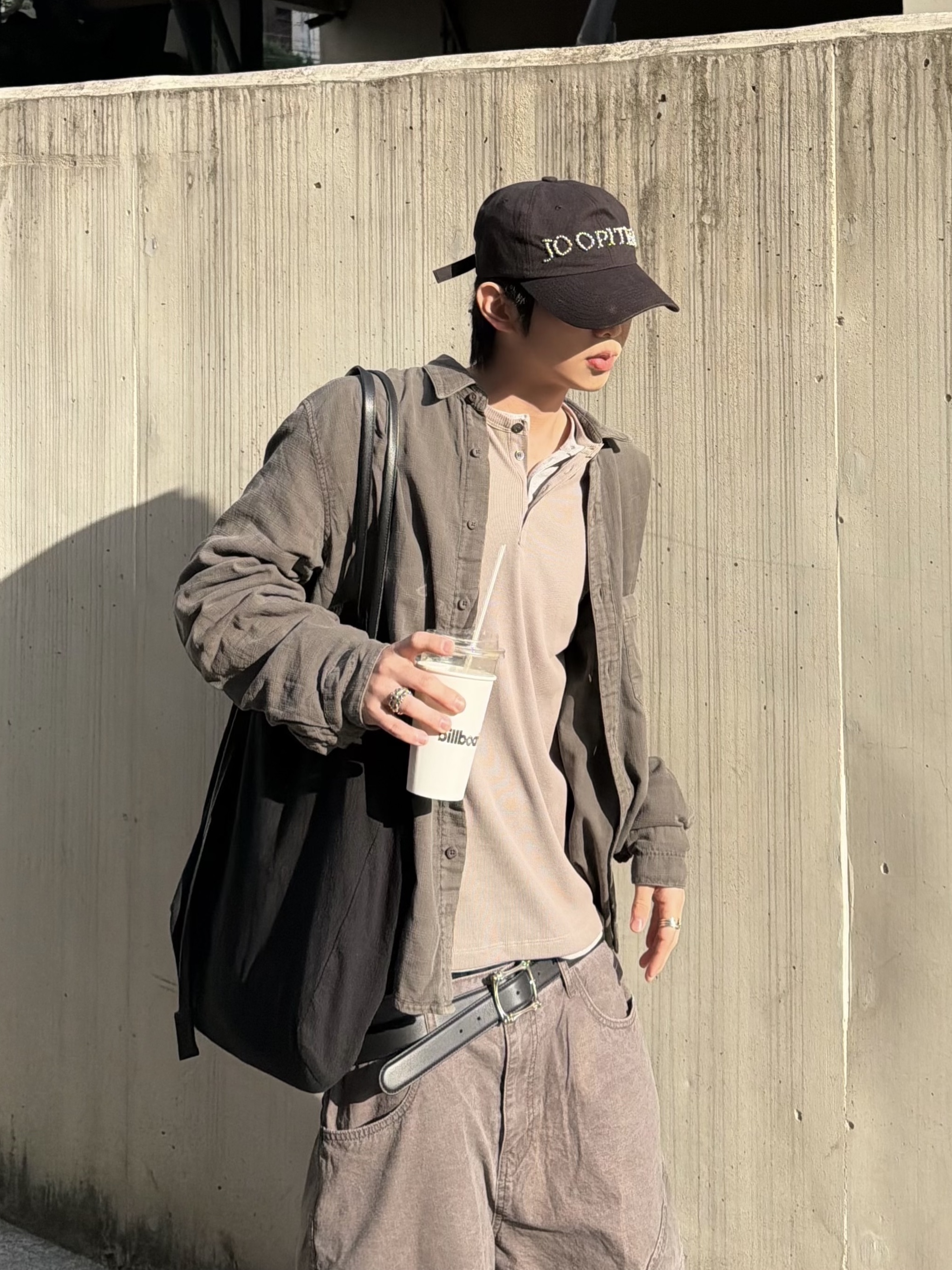 Xlim Ep.7 Synopsis 01 Bag Black, MJD Washed Ripstop Cargo Pants Sweet Potato 착용 스타일 - 4