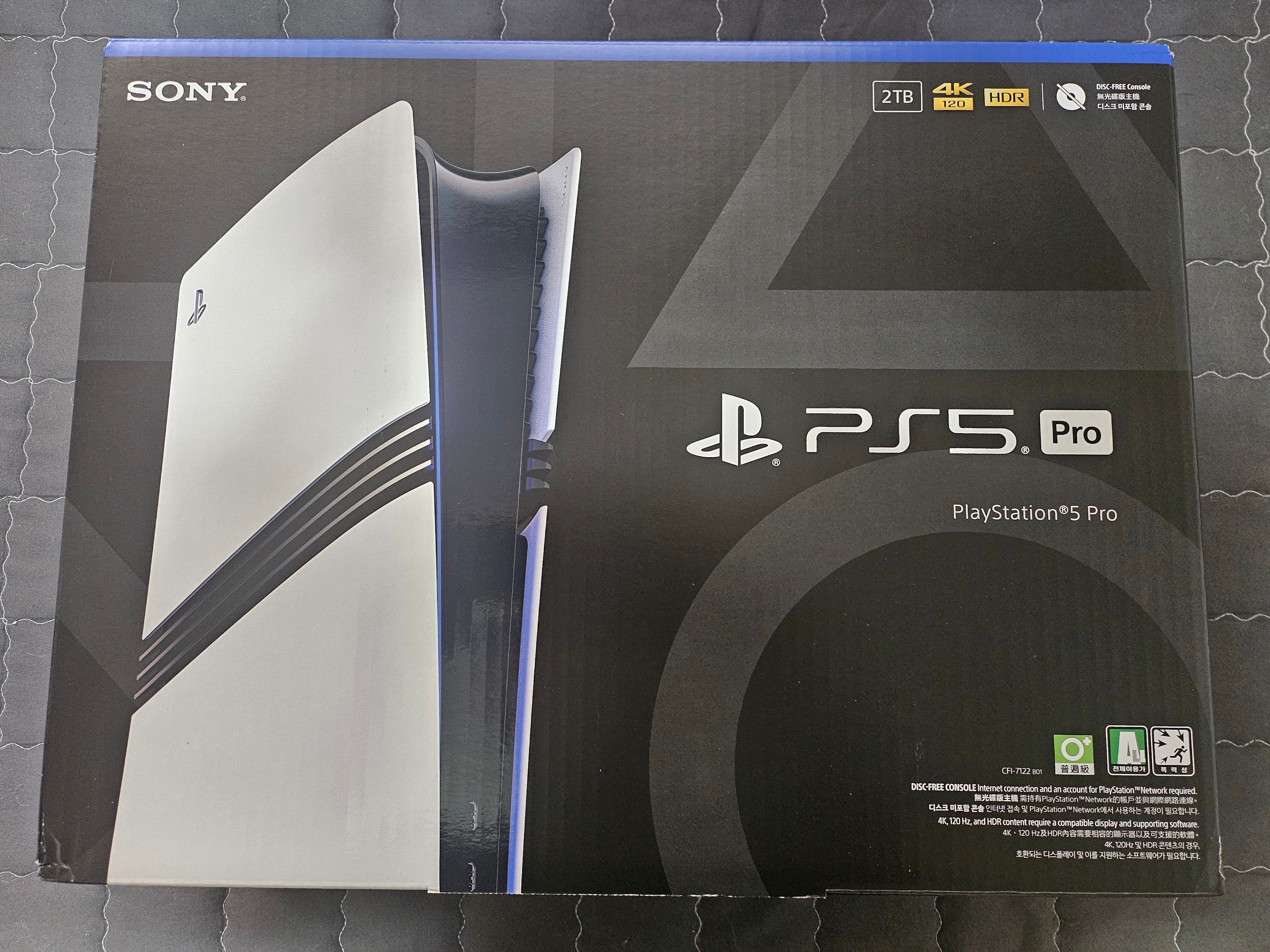 Playstation 5 Pro (SIEK 220V) 착용 스타일