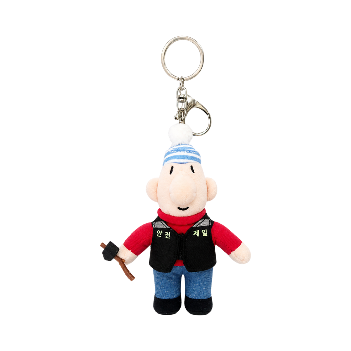 드림씨앤씨 패트와 매트 땜장이 매트 레드 키링 인형 12cm(Dream C&C Pat&Mat Keyring 12cm) - 1