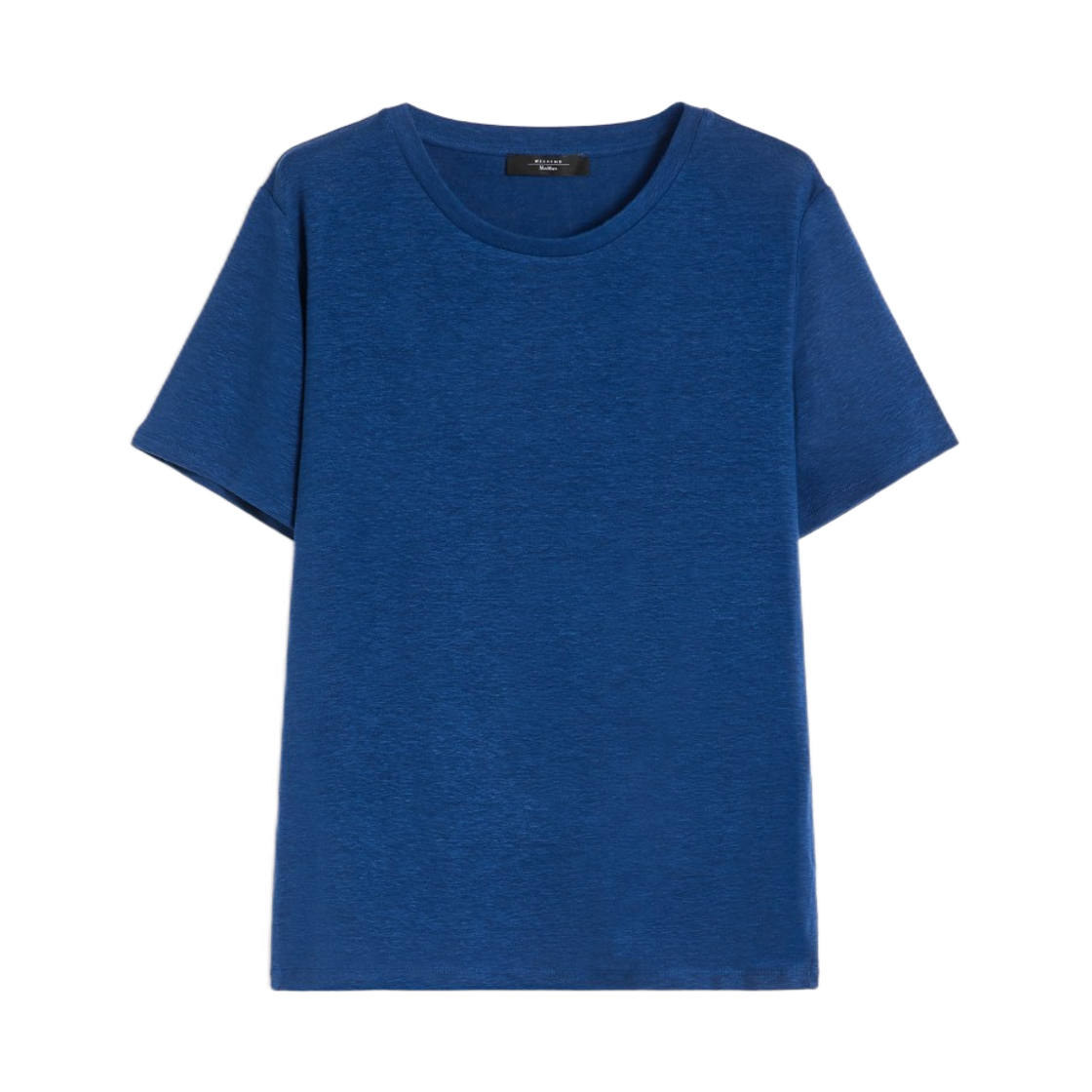 (W) 위켄드 막스마라 펠로타 린넨 티셔츠 오션((W) Weekend Max Mara Pelota Linen T-Shirt Ocean)