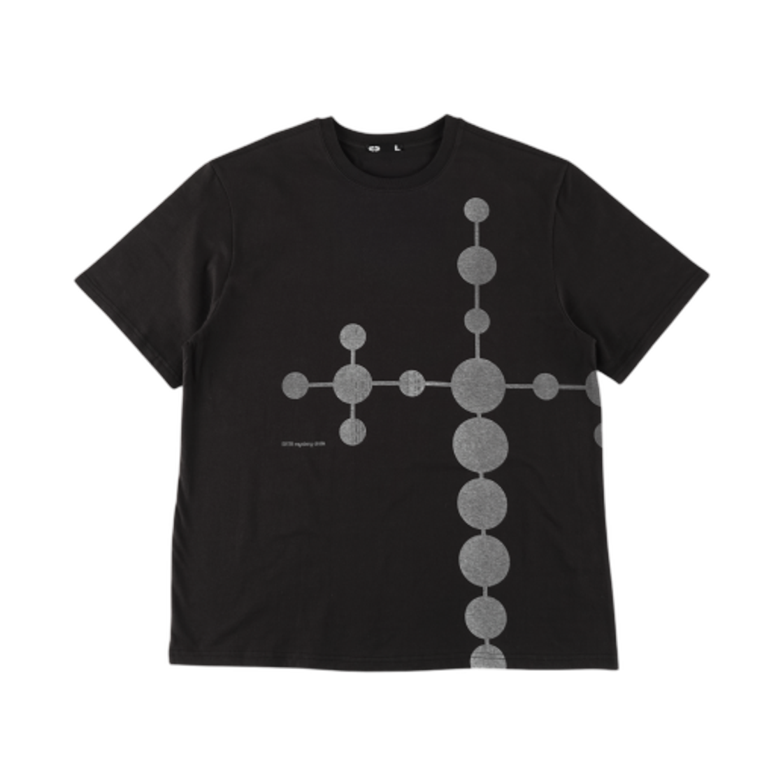 이알티알 미스테리 서클 티셔츠 블랙(ERTR Mystery Circle T-Shirt Black) - 1
