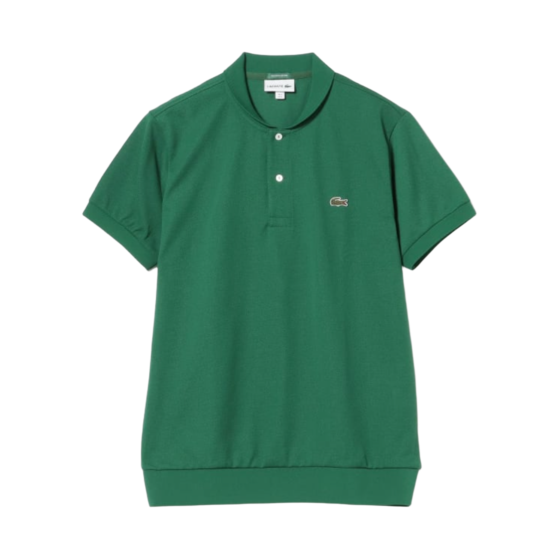 빔즈 골프 x 라코스테 숄 칼라 폴로 셔츠 그린(Beams Golf x Lacoste Shawl Collar Polo Shirt Green)