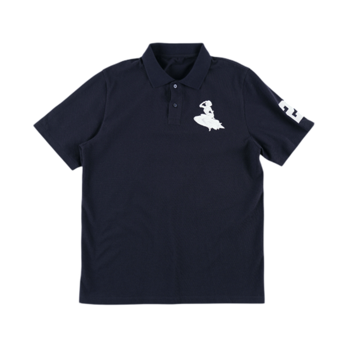 이알티알 코스믹 걸 피케 티셔츠 네이비(ERTR Cosmic Girl Pique T-Shirt Navy)
