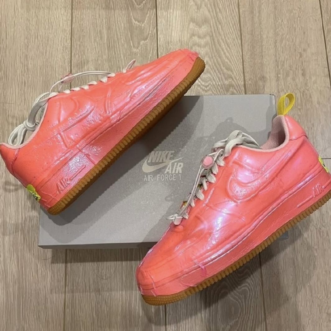 Nike Air Force 1 Experimental Racer Pink 착용 스타일