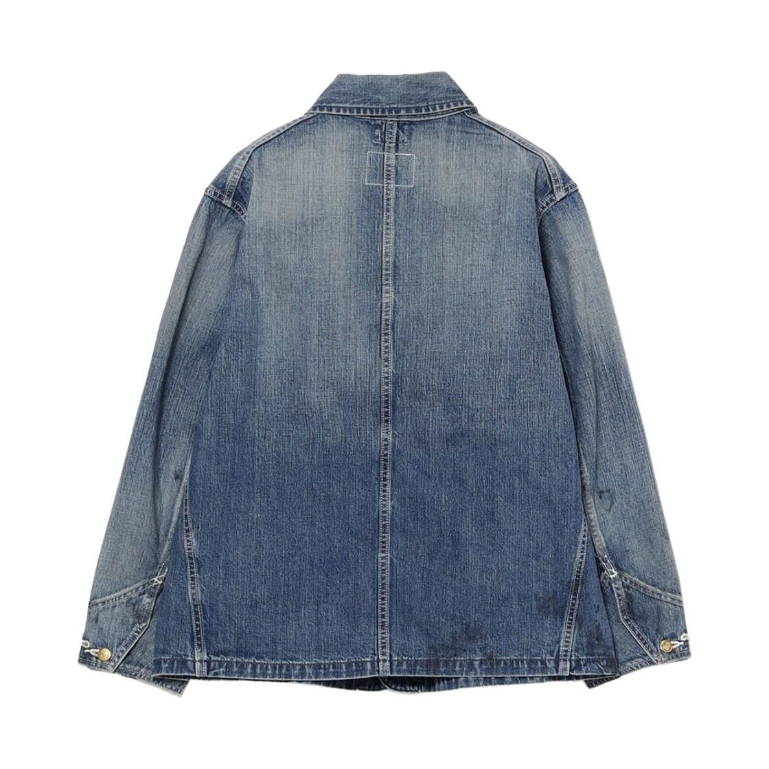 (W) 리 x 빔즈 보이 마츄어리 빈티지 로고 자켓 블루((W) Lee x Beams Boy Maturely Vintage Loco Jacket Blue) - 2