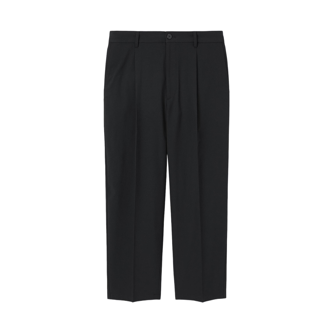 359236-09 GU Dry Pleated Ankle Pants Black