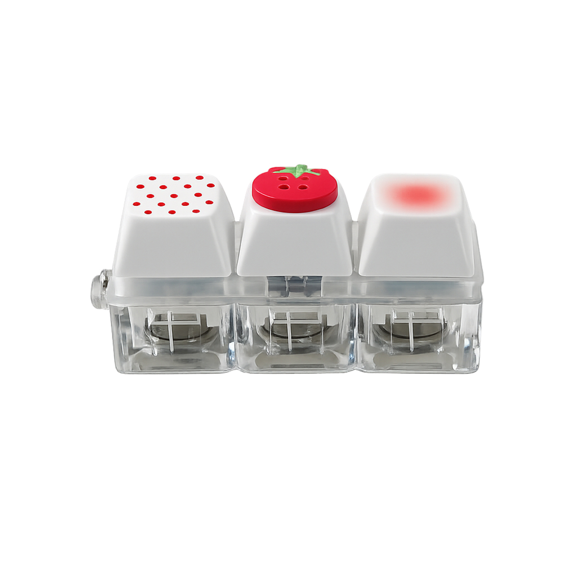 나인틴프라이데이 토마토 단추 키캡 키링 (3구)(NINETEENFRIDAY Tomato Button Keycap Charm (3 Button)) - 4