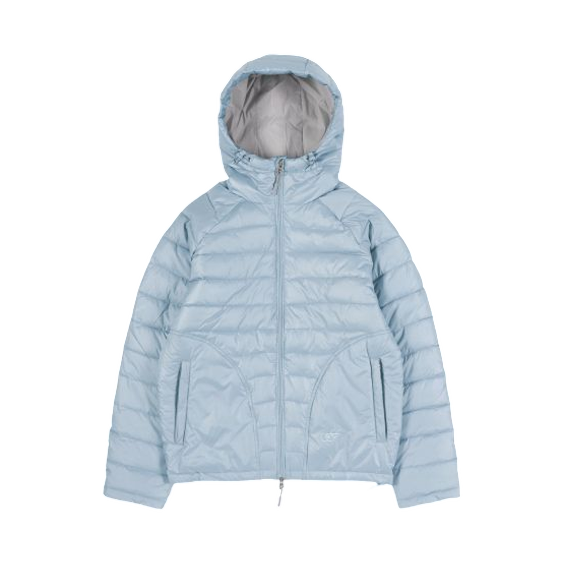 (W) 팬시 클럽 라이트웨이트 스윙 퍼퍼 스카이 블루((W) Fancy Club Lightweight Swing Puffer Sky Blue)