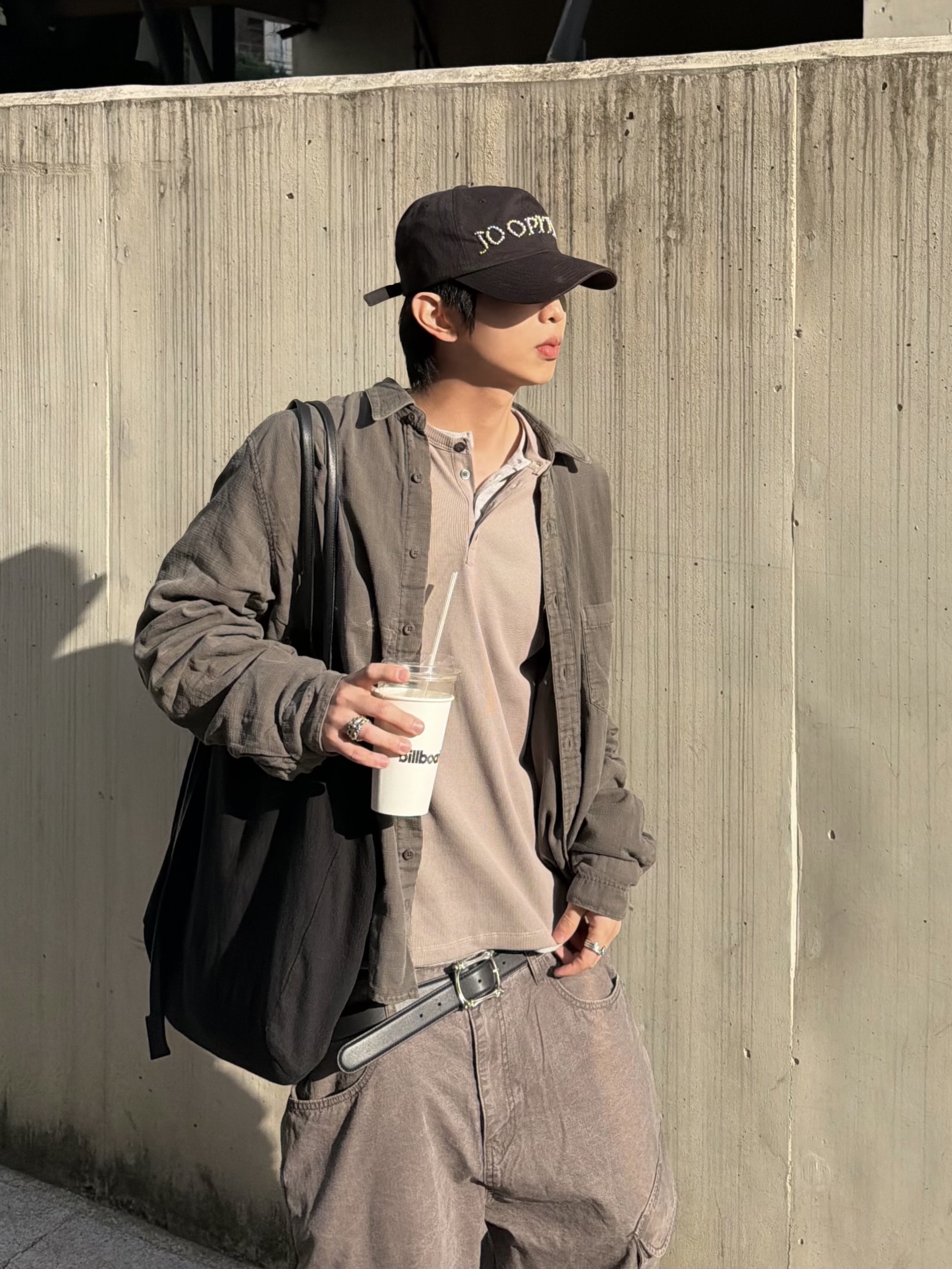 Xlim Ep.7 Synopsis 01 Bag Black, MJD Washed Ripstop Cargo Pants Sweet Potato 착용 스타일 - 2