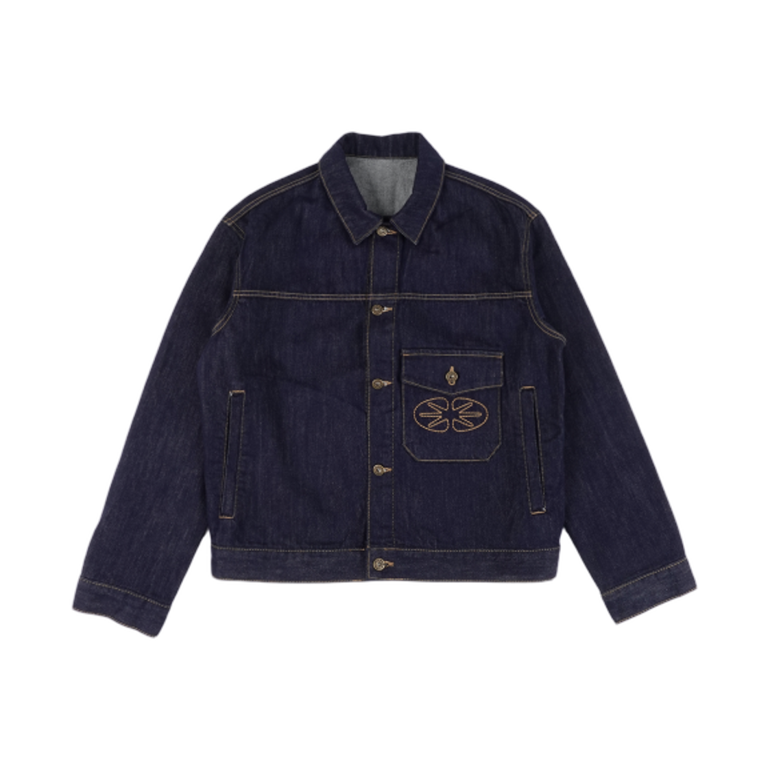 이알티알 에센셜 데님 트러커 자켓 인디고(ERTR Essential Denim Trucker Jacket Indigo) - 1