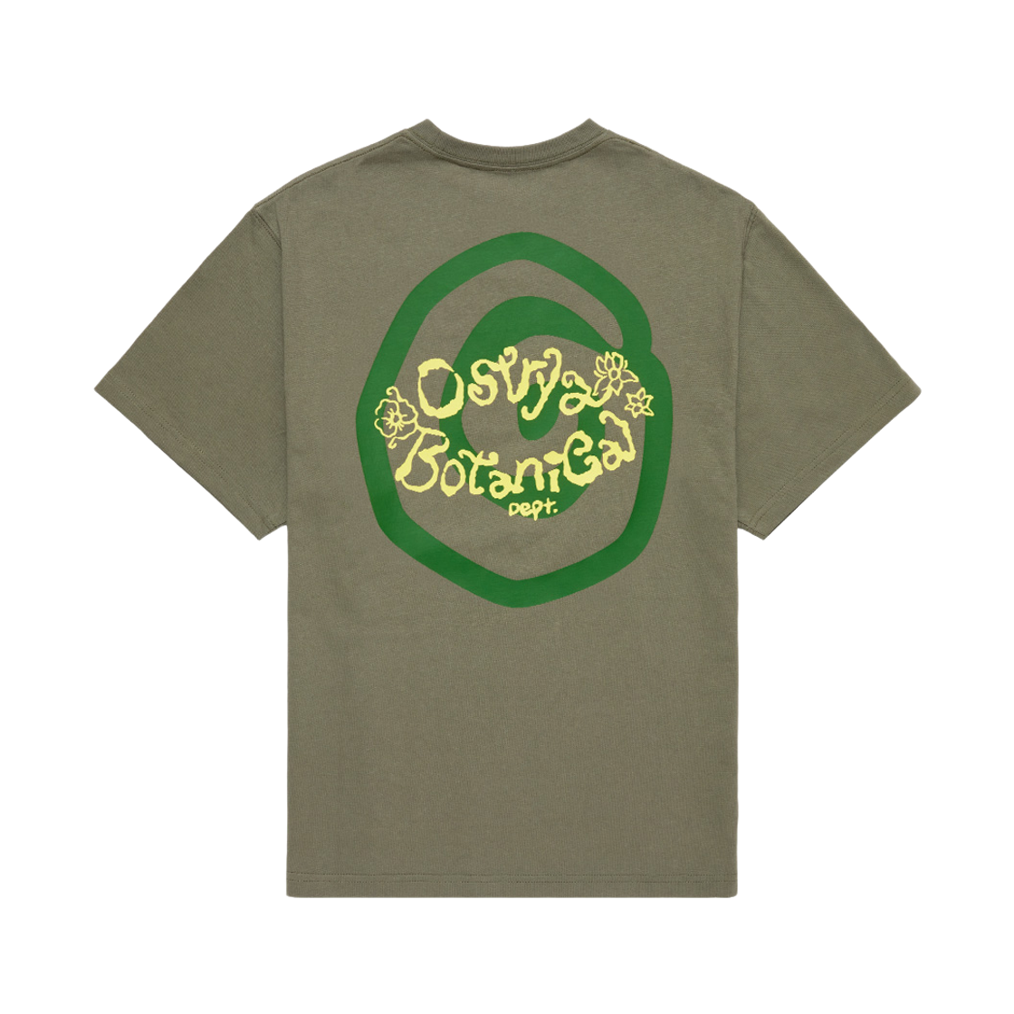 오스트리야 26SS 보태닉 뎁트 스탬프 티셔츠 세이지(OSTRYA 26SS Botanical Dept Stamp tee Sage)
