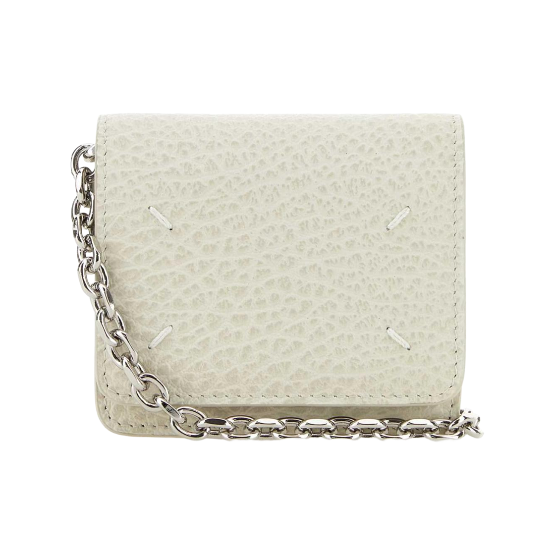 SA3UI0009P4455H9677 Maison Margiela Four Stitches Chain Wallet Grey