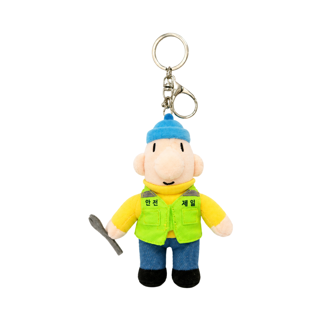 드림씨앤씨 패트와 매트 땜장이 패트 옐로우 키링 인형 12cm(Dream C&C Pat&Mat Keyring 12cm)