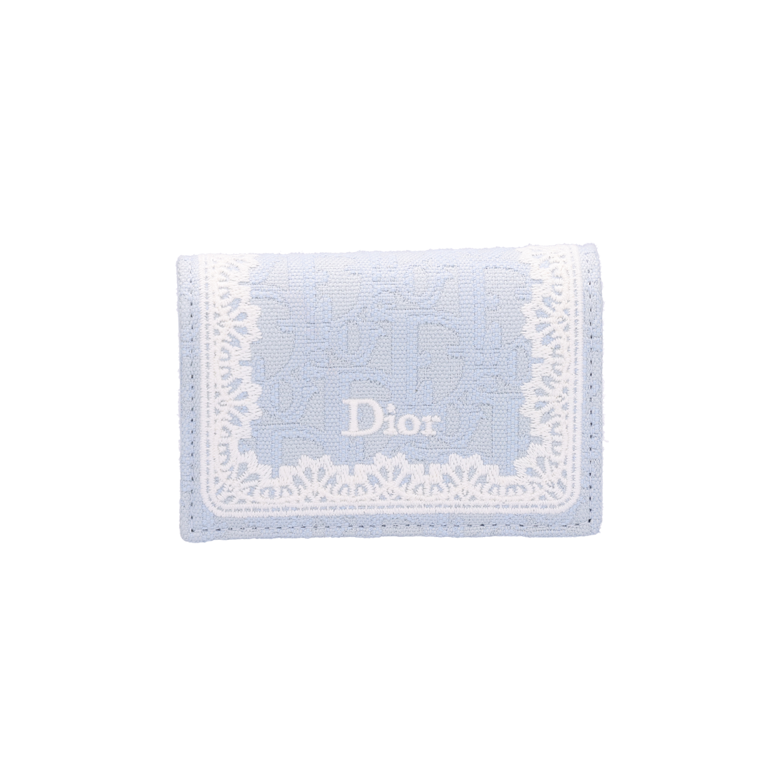 디올 S2406PUKL 오블리크 글라이신 카드 지갑 셀레스트 블루(Dior S2406PUKL Oblique Glycine Card Wallet Celeste Blue)
