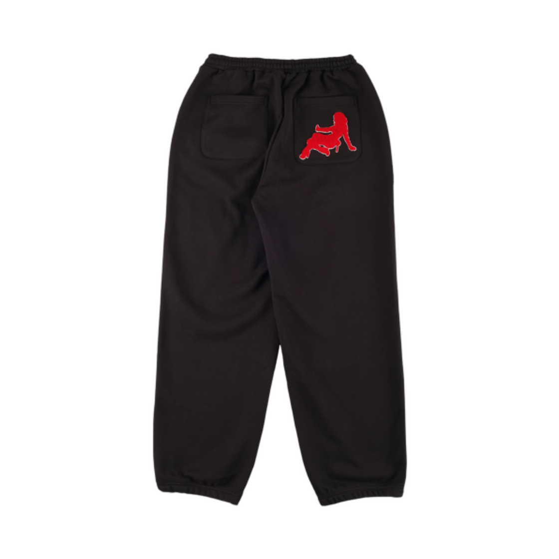 (W) 이알티알 떰즈 업 부클 조거 팬츠 블랙((W) ERTR Thumbs Up Boucle Jogger Pants Black) - 2