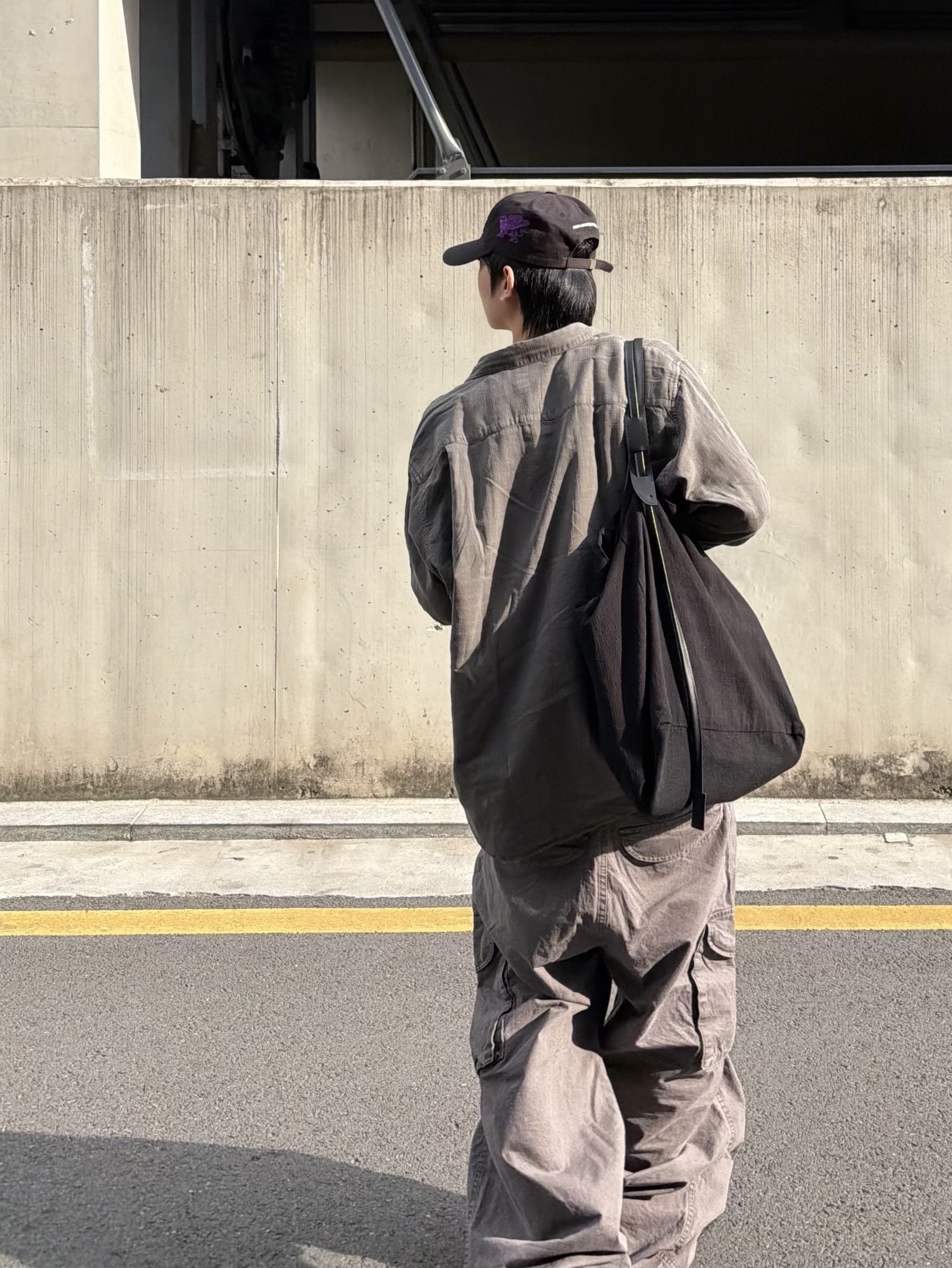 Xlim Ep.7 Synopsis 01 Bag Black, MJD Washed Ripstop Cargo Pants Sweet Potato 착용 스타일 - 8