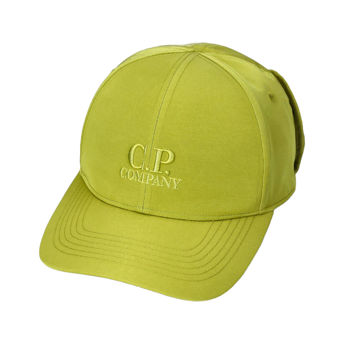 C.P. 컴퍼니 크롬-R 고글 캡 앤티크 모스 옐로우 - 26SS(C.P. Company Chrome-R Goggle Cap Antique Moss Yellow - 26SS)