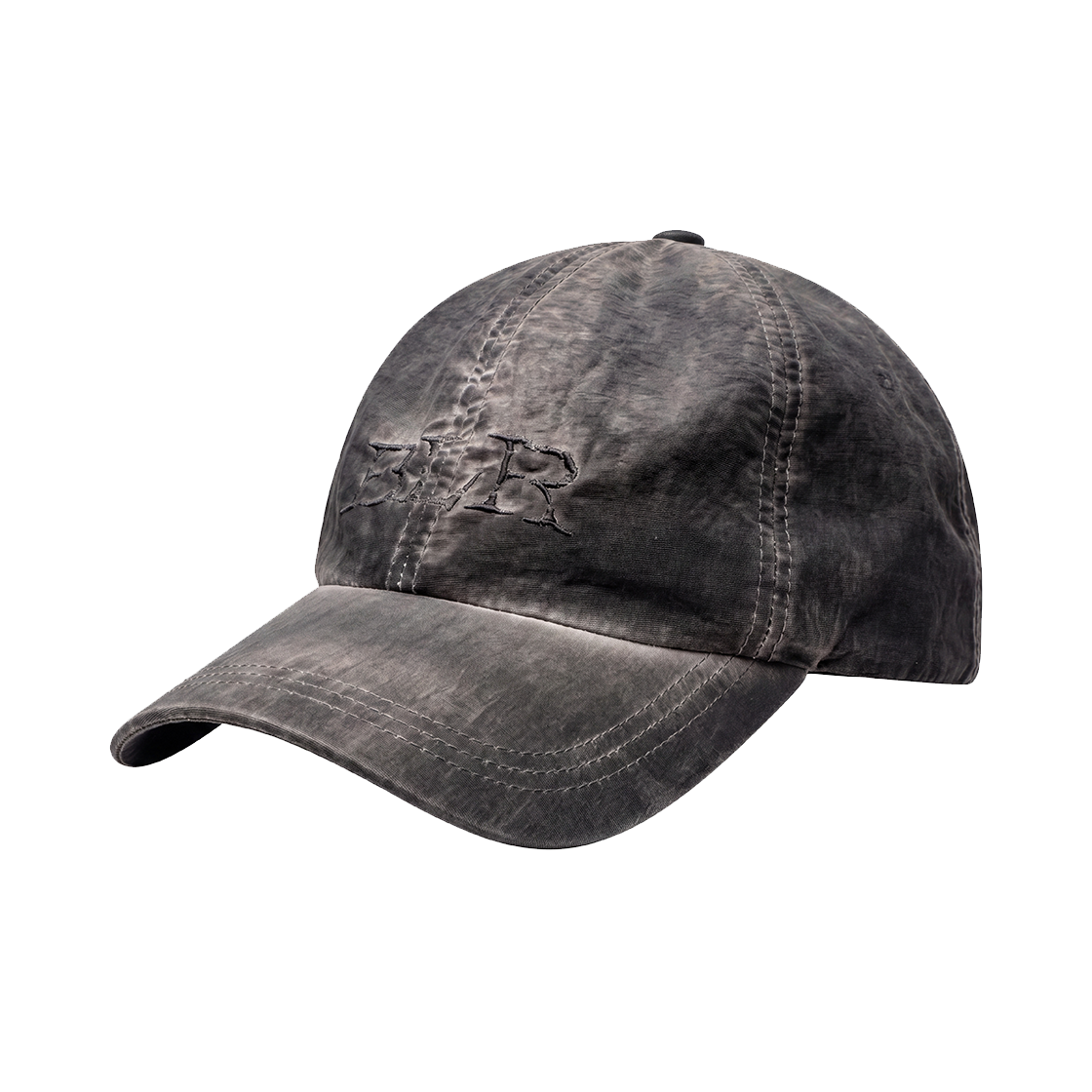 비엘알 로고 빈티지 워시드 나일론 볼캡(BLR Logo Vintage Washed Nylon Ball Cap)