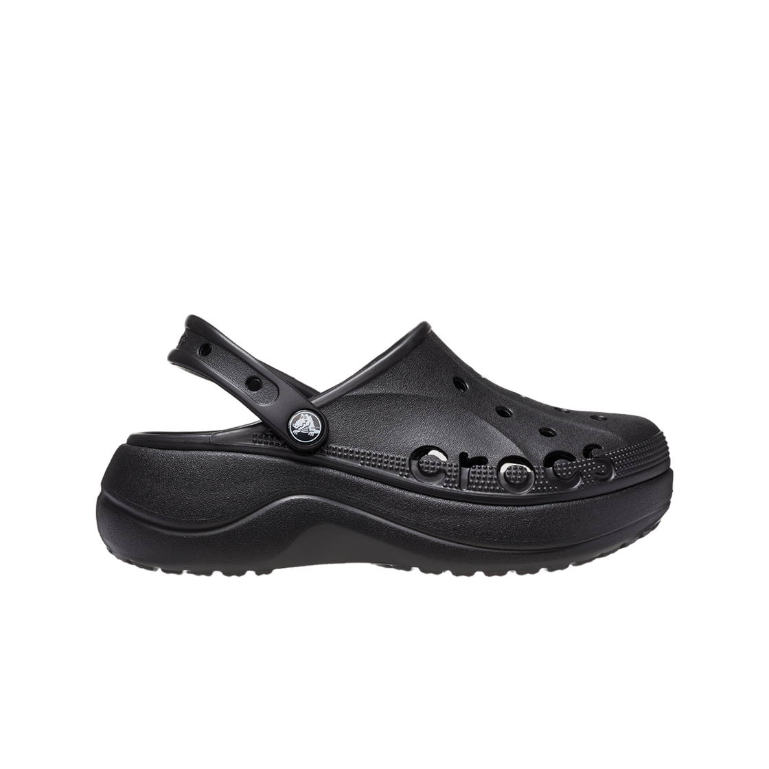 크록스 바야 플랫폼 클로그 블랙 26SWCL208186(Crocs BAYA PLATFORM CLOG BK 26SWCL208186)