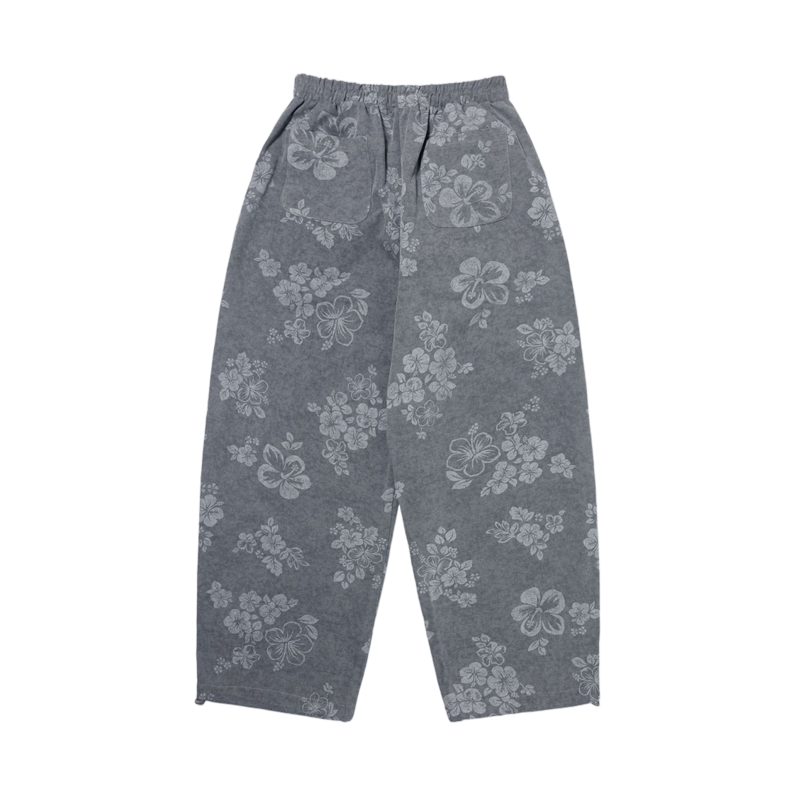 (W) 팬시 클럽 플라워 트랙 팬츠 차콜((W) Fancy Club Flower Track Pants Charcoal) - 2