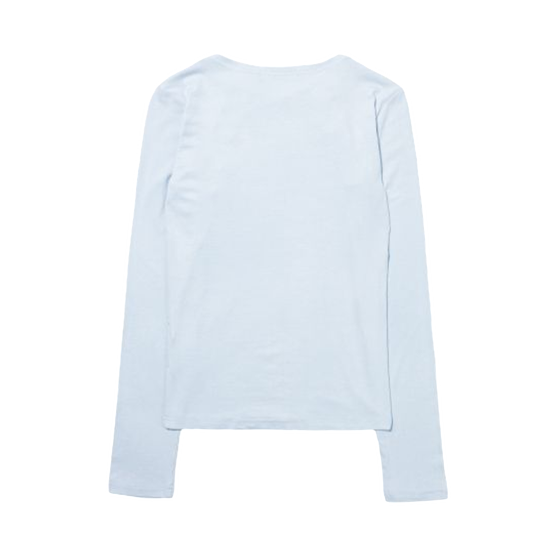 (W) 팬시 클럽 무브 버튼 롱슬리브 스카이 블루((W) Fancy Club Move Button Long Sleeve Sky Blue) - 2