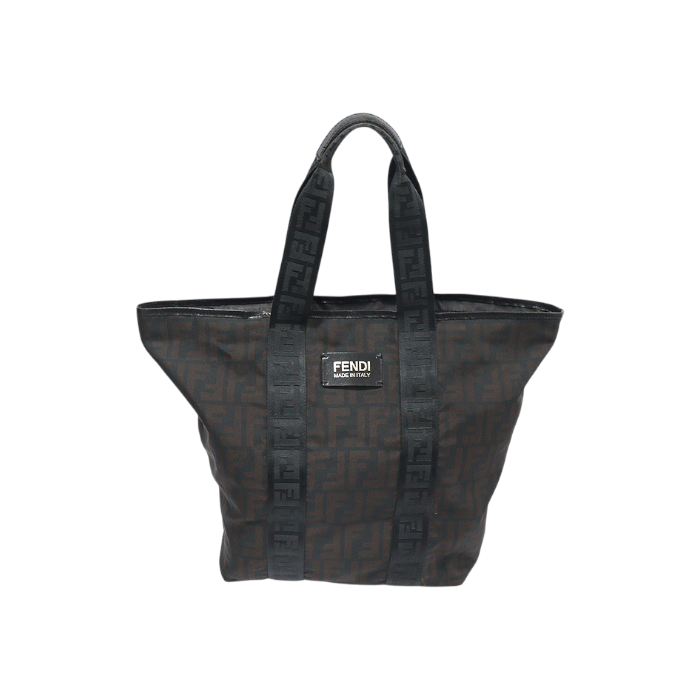펜디 7VA240 FF로고 나일론 쇼퍼 토트백(Fendi FF Logo Nylon Shopper Tote Bag) - 1