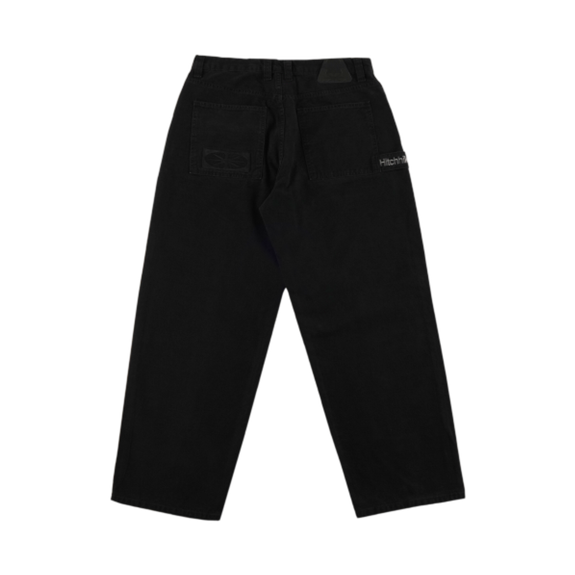 이알티알 히치하이커 벨트 루프 코튼 팬츠 블랙(ERTR Hitchhiker Belt Loop Cotton Pants Black) - 2