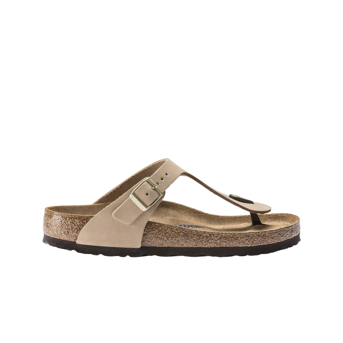 1018999 Birkenstock Gizeh Soft Footbed Sandcastle - Regular