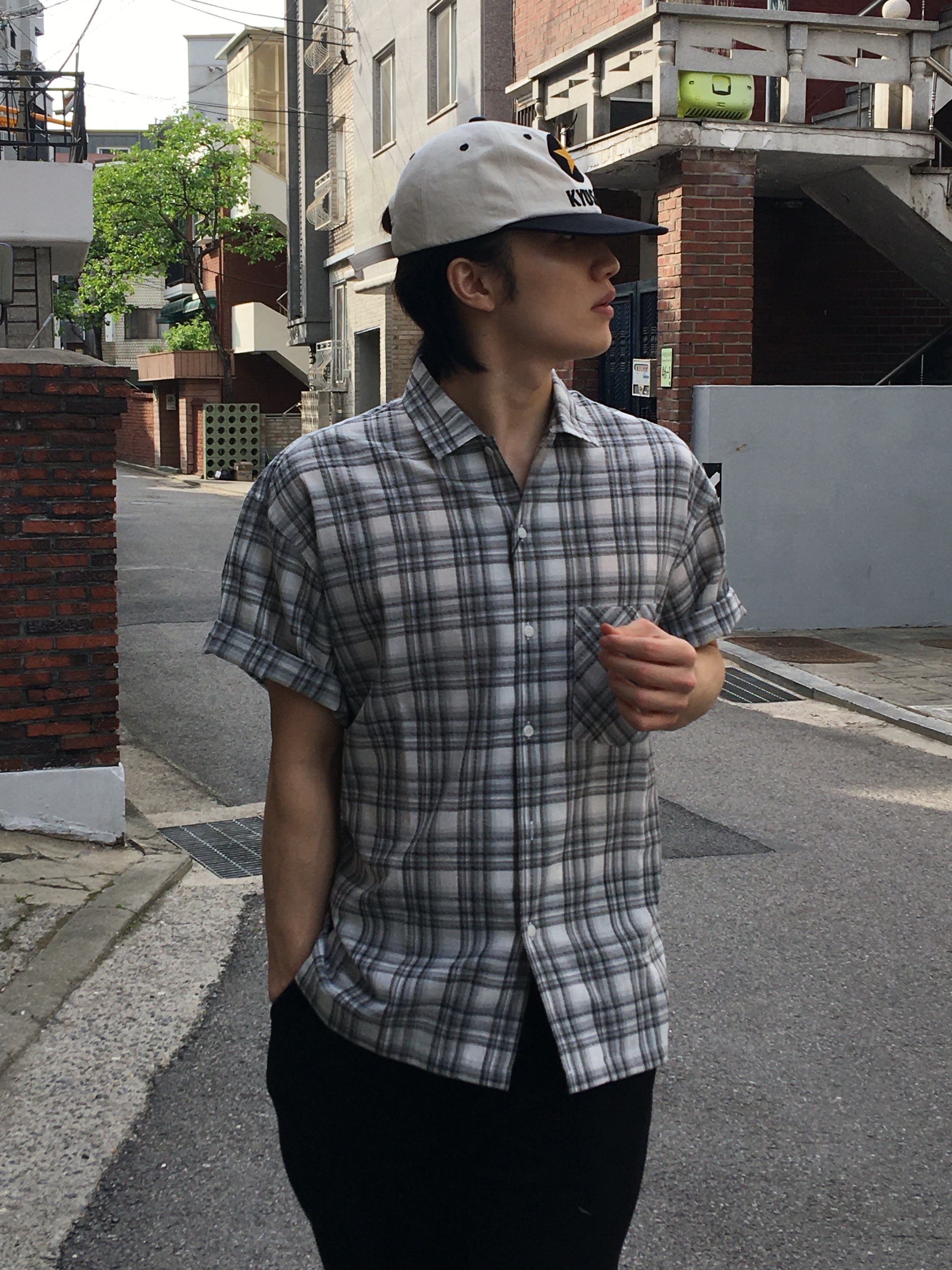 Aoiro KYUSHU Star ビール Cap 착용 스타일