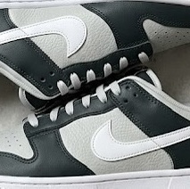 Nike Dunk Low PRM Deep Jungle Light Silver 착용 스타일