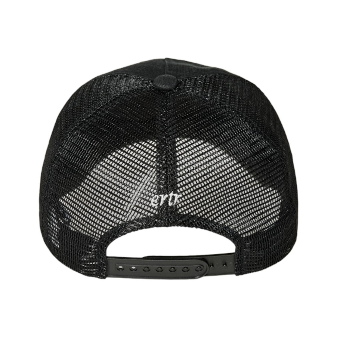 이알티알 돈 패닉 트러커 캡 블랙(ERTR Dont Panic Trucker Cap Black) - 2