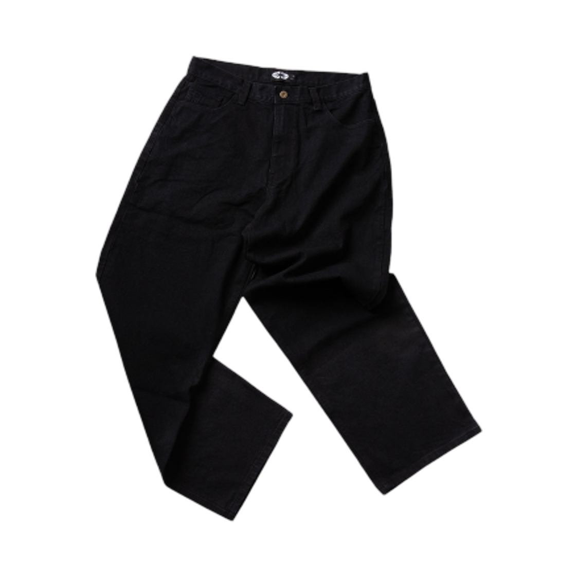 이알티알 에센셜 릴렉스드 데님 팬츠 블랙(ERTR Essential Relaxed Denim Pants Black)