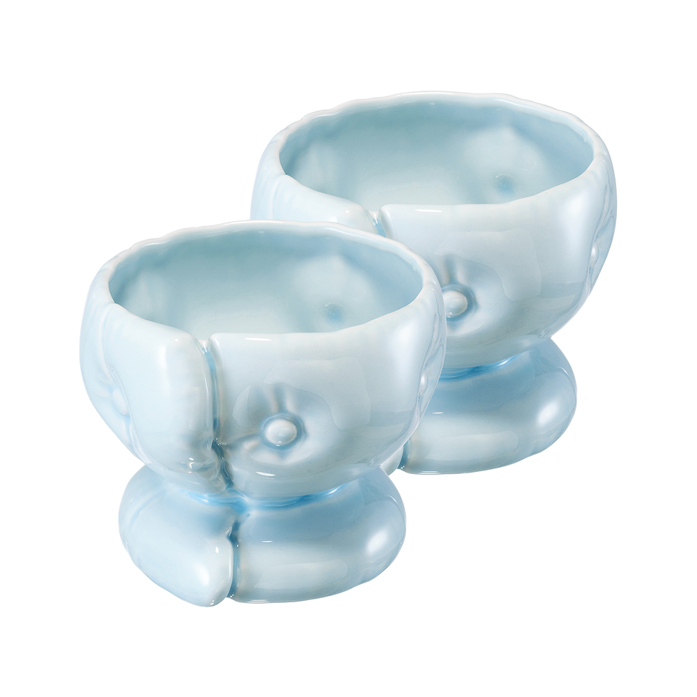 리이제 쿠션 고블렛 2P 세트 베이비 블루(LEEJAE Cushion Goblet 2P Set Baby Blue)