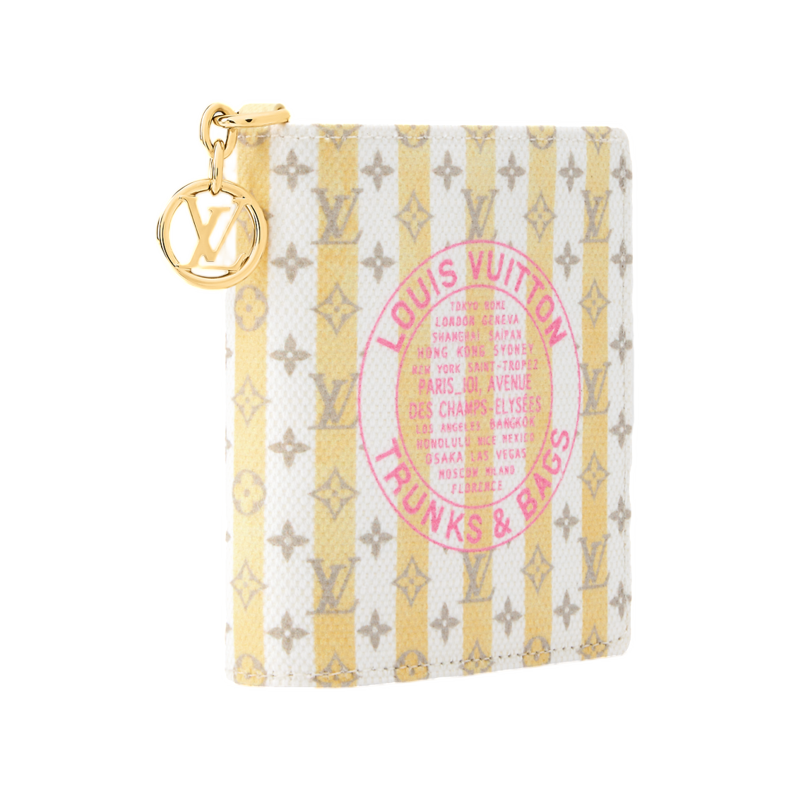 루이비통 LV 참 포켓 월렛 LV 스탬프 바나나(Louis Vuitton LV Charm Pocket Wallet LV Stamp Banana) - 2