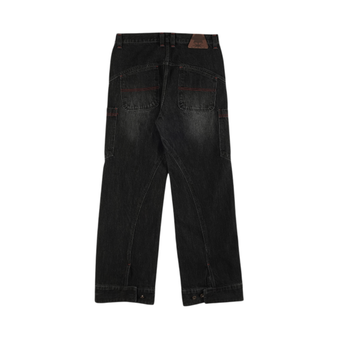 이알티알 사이드 포켓 카고 데님 팬츠 다크 블루(ERTR Side Pocket Cargo Denim Pants Dark Blue) - 2