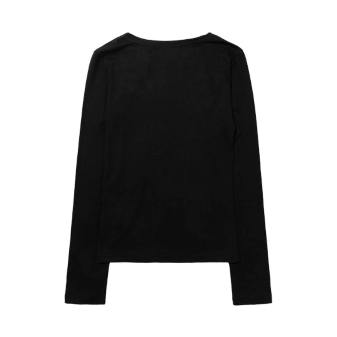 (W) 팬시 클럽 무브 버튼 롱슬리브 블랙((W) Fancy Club Move Button Long Sleeve Black) - 2