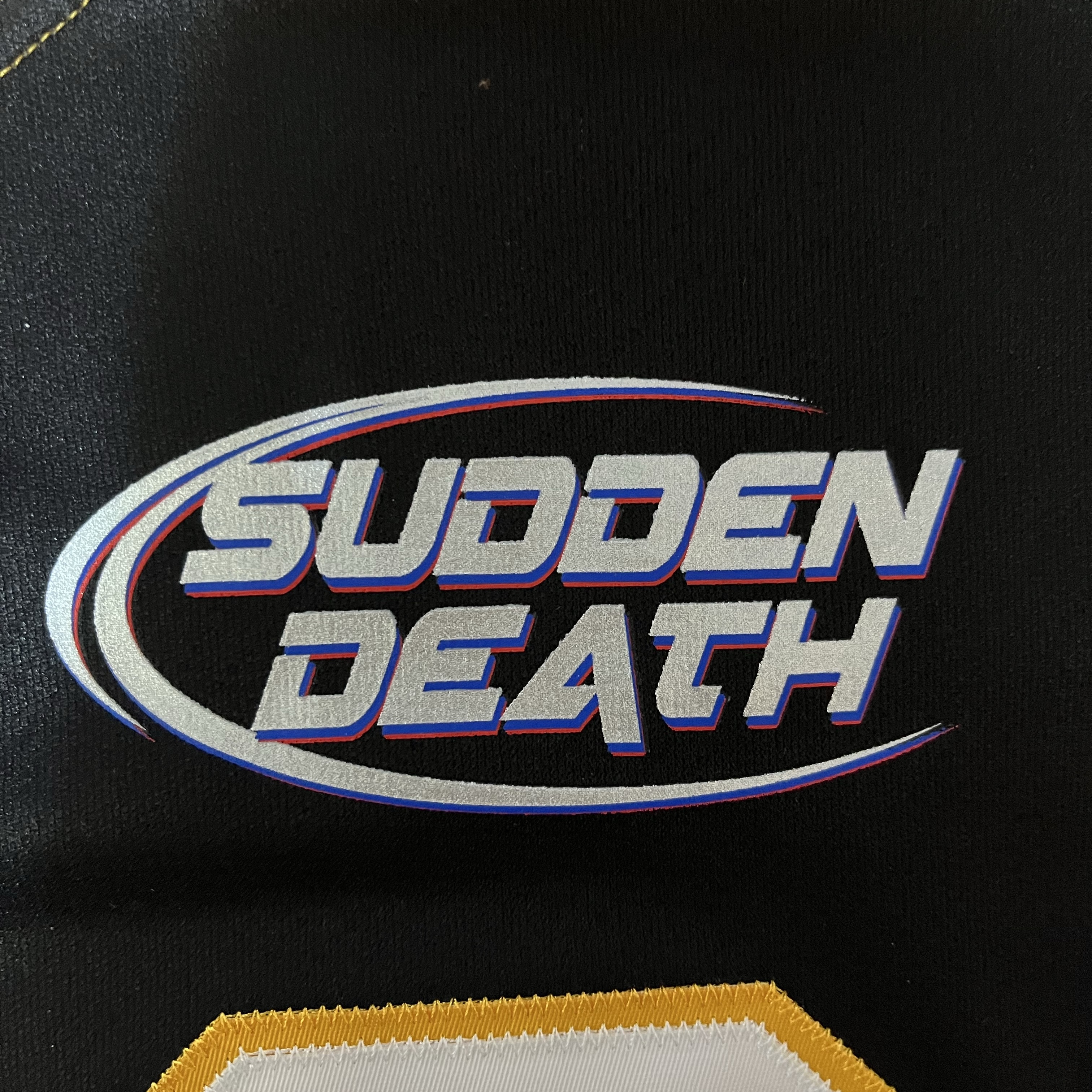 Supreme Sudden Death Football Jersey Black - 24SS 착용 스타일