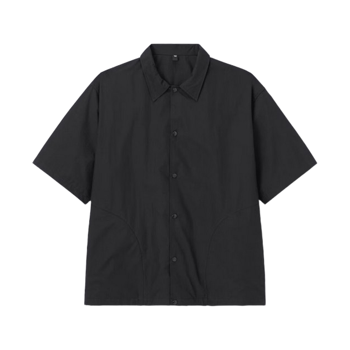 GU 드라이 코치 하프 슬리브 셔츠 블랙(GU Dry Coach Half Sleeve Shirt Black) - 1