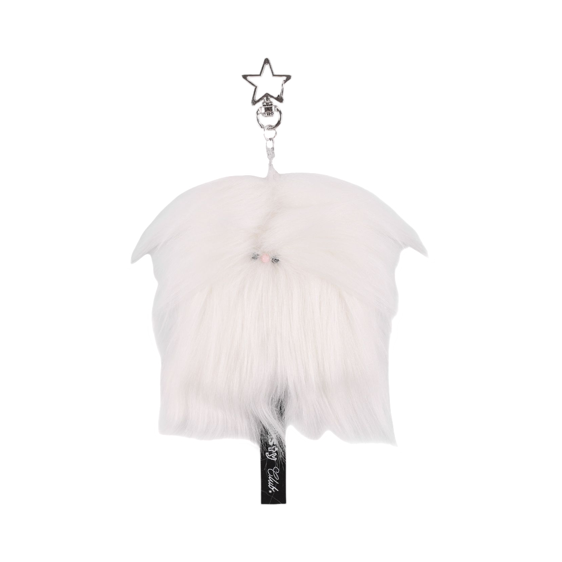 팬시 클럽 엔젤 더스티 키링 화이트(Fancy Club Angel Dusty Keyring White)