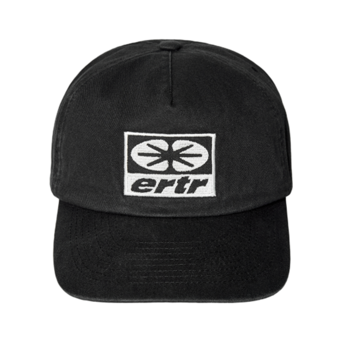 이알티알 에센셜 로고 캡 블랙(ERTR Essential Logo Cap Black)