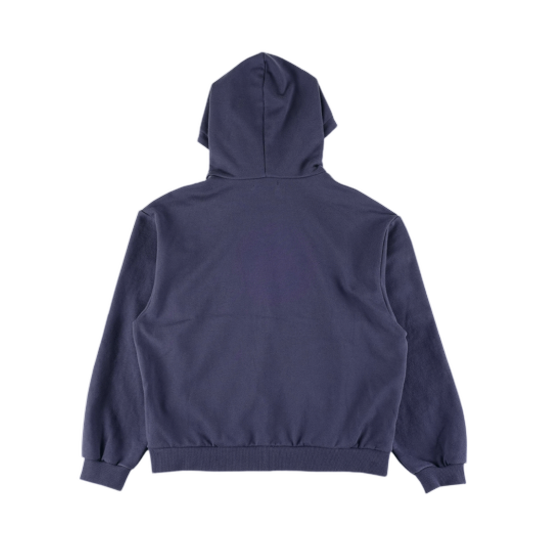 (W) 이알티알 떰즈 업 부클 후드 집업 네이비((W) ERTR Thumbs Up Boucle Hoodie Zip Up Navy) - 2