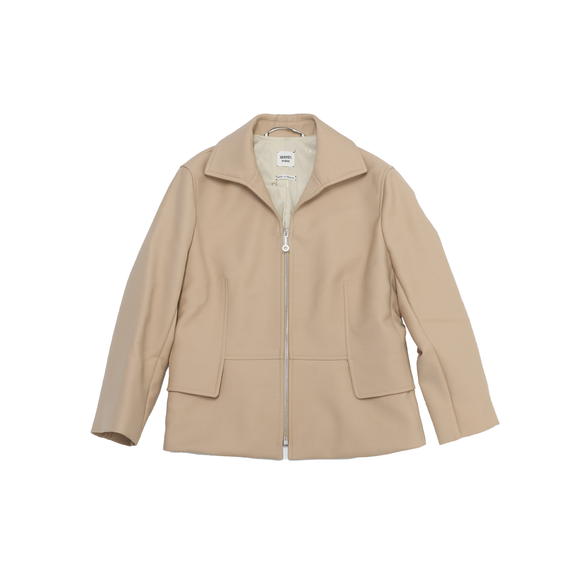 ITG69E4WAWJG Hermes Pink Beige Blouson Jacket