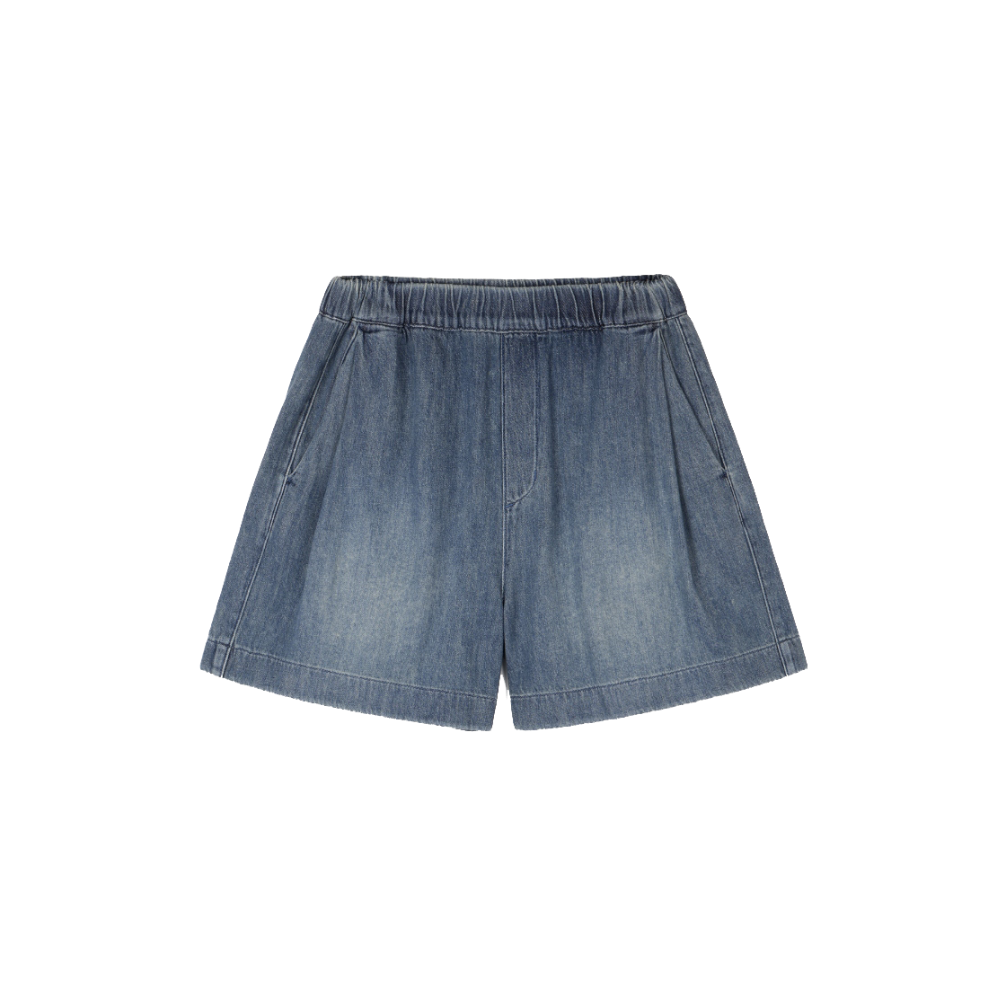 티엔지티 Lot.872h 썸머 라이트웨이트 데님 숏 팬츠 그레이시블루(TNGT Lot.872h Summer Lightweight Denim Shorts Greyish Blue)