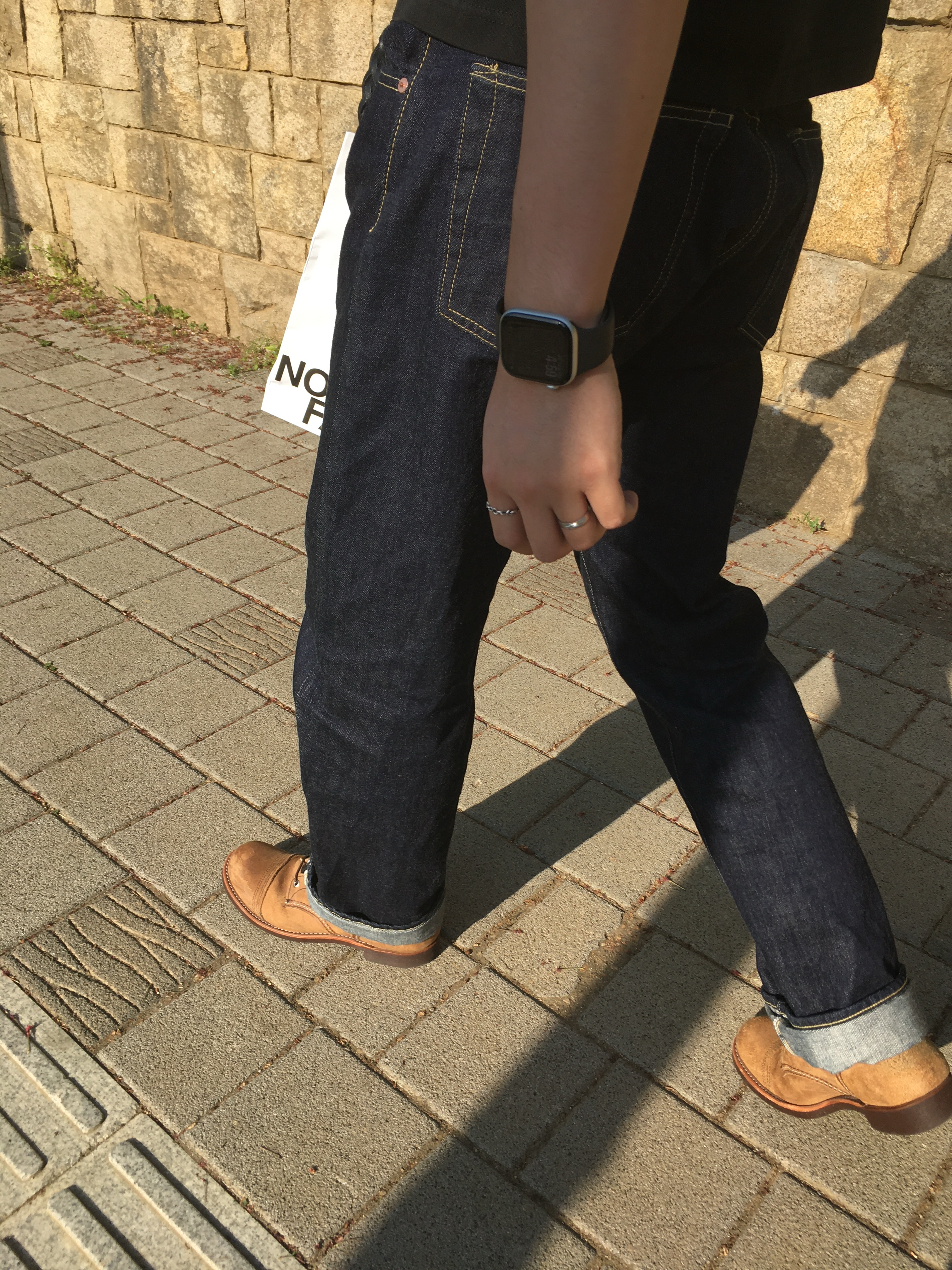 Red Wing Iron Ranger 8083 Hawthrone Muleskinner - D 착용 스타일 - 4