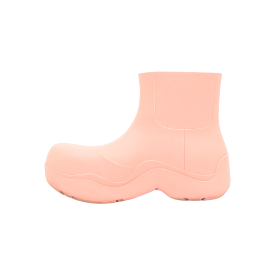 IT4VS47CROU9 Bottega Veneta Pink Rubber Inkwell Puddle Boots