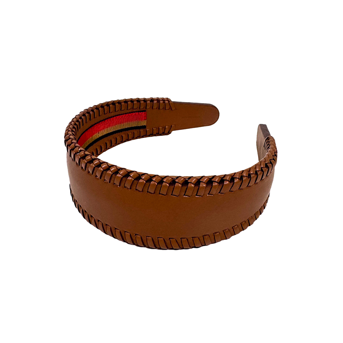 에르메스 25fw 그레이스 레더 헤어밴드 머리띠 브라운 H211012G(Hermes Grace Leather Headband Brown H211012G)