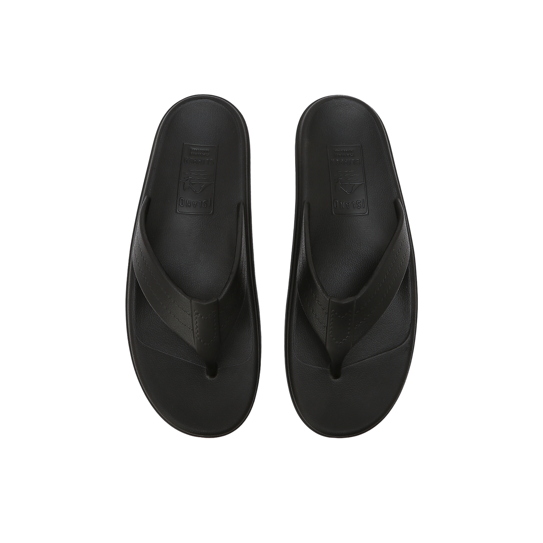 아일랜드 슬리퍼 남여공용 블랙 EVA Y 슬라이드(ISLAND SLIPPER Unisex Black EVA Y Slide) - 5
