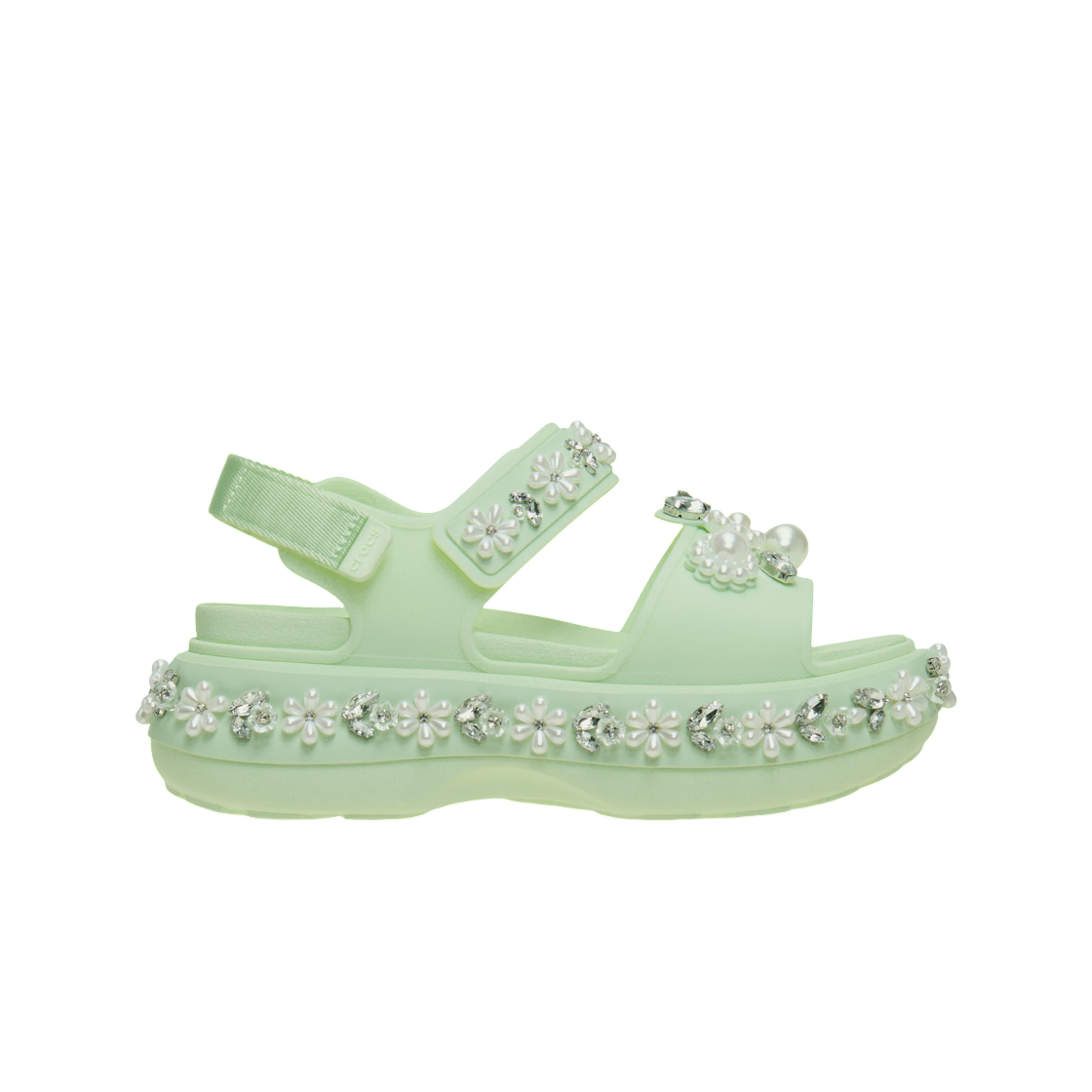 211851-372 (W) Crocs x Simone Rocha Soho Sandal Jade