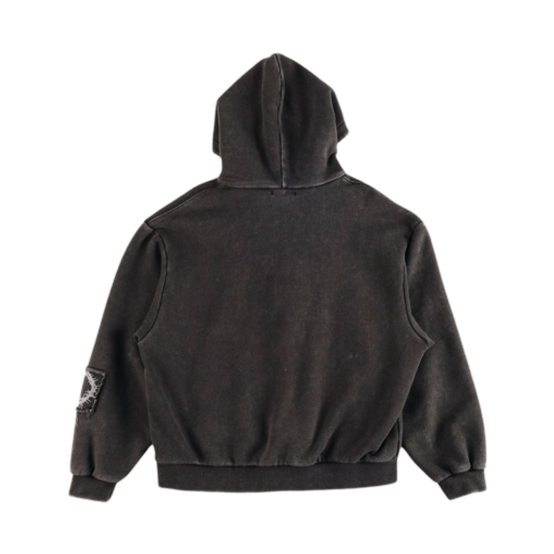 (W) 이알티알 원더링 후드 집업 블랙((W) ERTR Wondering Hoodie Zip Up Black) - 2