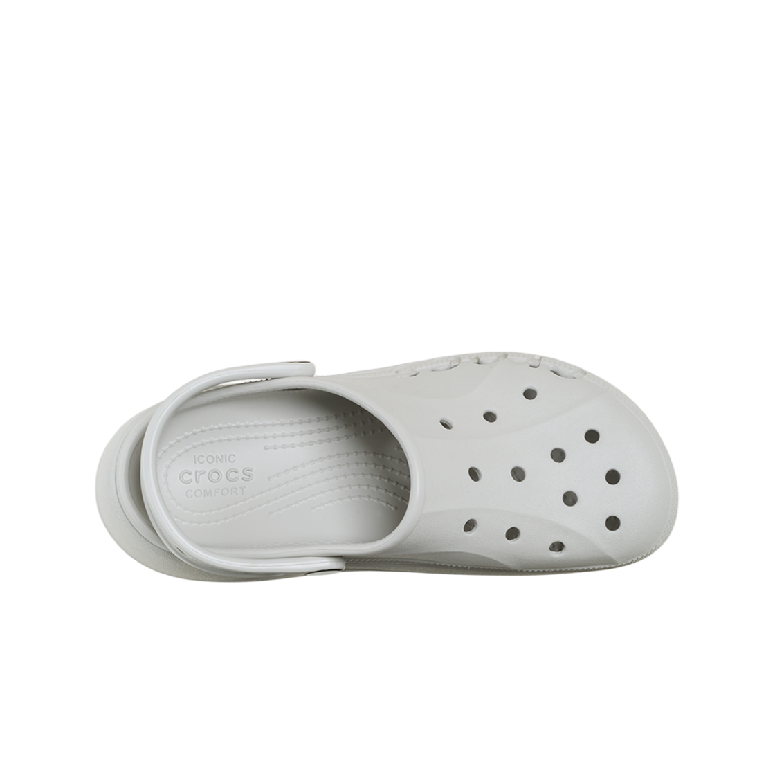 크록스 바야 플랫폼 클로그 펄화이트 26SWCL208186(Crocs BAYA PLATFORM CLOG PWT 26SWCL208186) - 4
